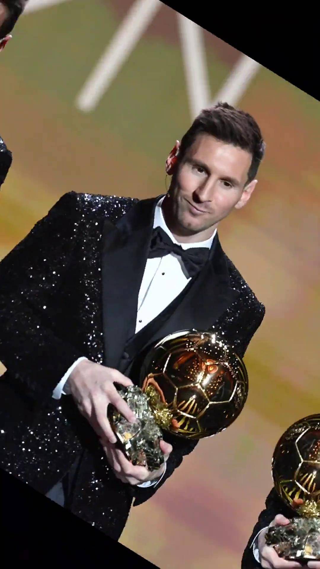 梅西第六次捧得金球奖,再创历史记录 梅西第六次捧得金球奖,再创历史记录